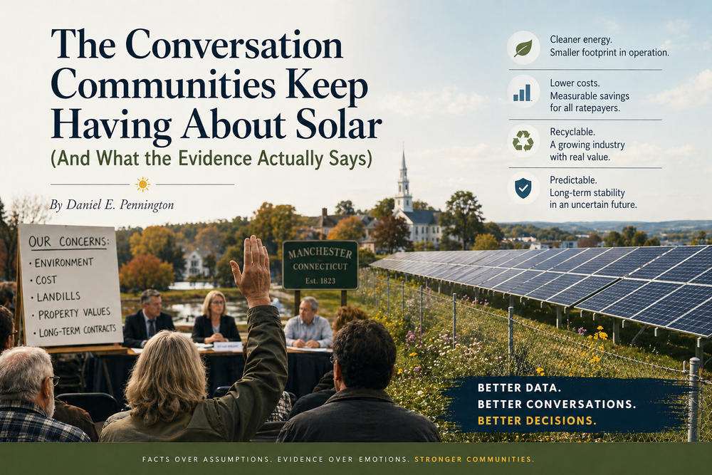 The Conversation Communities Keep Having About Solar (And What the Evidence Actually Says)
