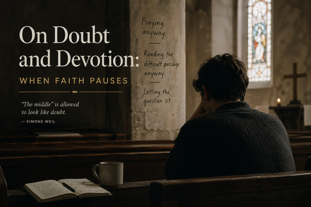 On Doubt and Devotion: When Faith Pauses